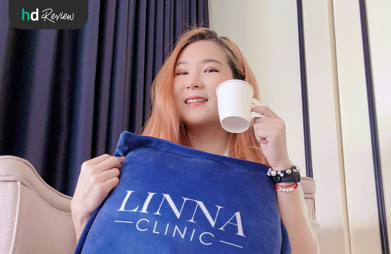 ผู้ใช้บริการสลายไขมันด้วยโปรแกรม Cool Swiss Prime ที่ LINNA Clinic