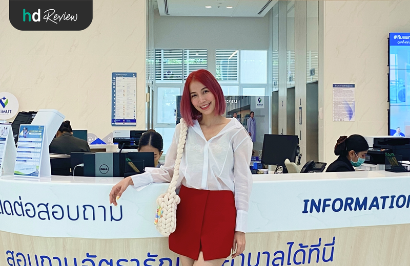 ผู้ใช้บริการโปรแกรมตรวจสุขภาพ V40+Female สำหรับผู้หญิง ที่ โรงพยาบาลวิมุต