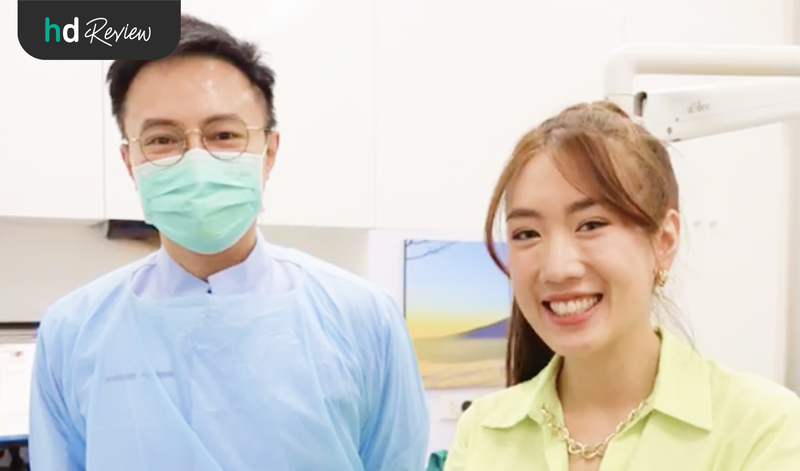ผู้ใช้บริการทำสปาฟัน ด้วยการขูดหินปูนและขัดฟัน Airflow ที่ โรงพยาบาลพญาไท 3